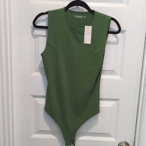 Abercrombie & Fitch Vibrant Green Body Suit